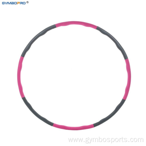 Fitness Splicing 8 Section Detachable Design Hula Ring